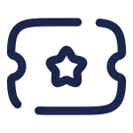 Ticker Star SVG Icon